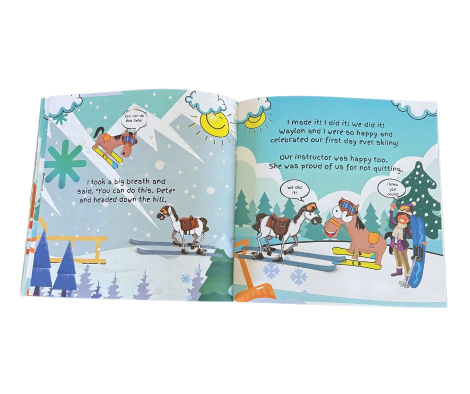 Lessons From Pete the Pony: Pete Goes Skiing - BIG FRENCHIES