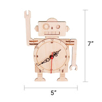Robot Clock DIY Kit, Educational STEM Toy - BIG FRENCHIES