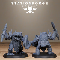 3D Printed Bogkin Heavies by Stationforge Miniatures