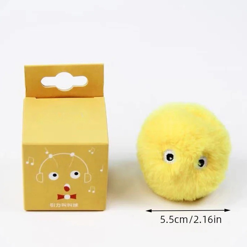Interactive Ball Smart Cat Toys – Plush Electric Catnip Training Toy - BIG FRENCHIES