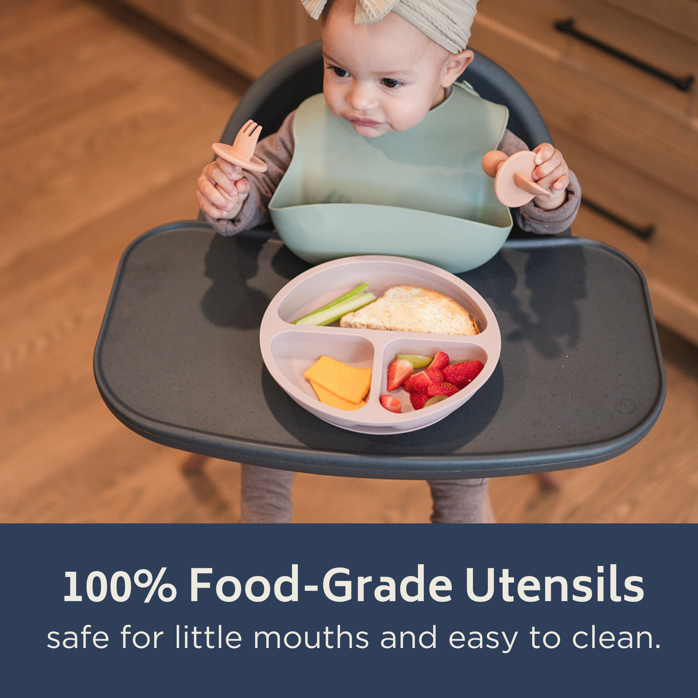 Clay Mini Spoon and Fork Set