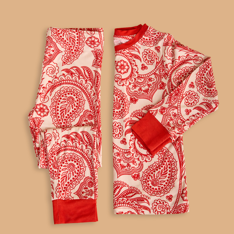 Mehendi Mosaic Toddler PJ Set - BIG FRENCHIES