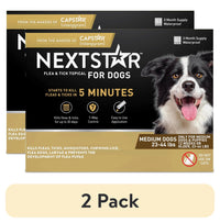Ultimate 2-Pack Flea & Tick Defense for Dogs 23-44 Lbs - 3-Month Supply for Fast Relief - BIG FRENCHIES