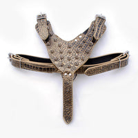 Large Dog Punk Style Rivet Chest Strap Explosion-proof Punch
