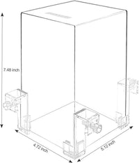 Fish Tank Auto Top Off Negative Pressure Aquarium Water Refill System
