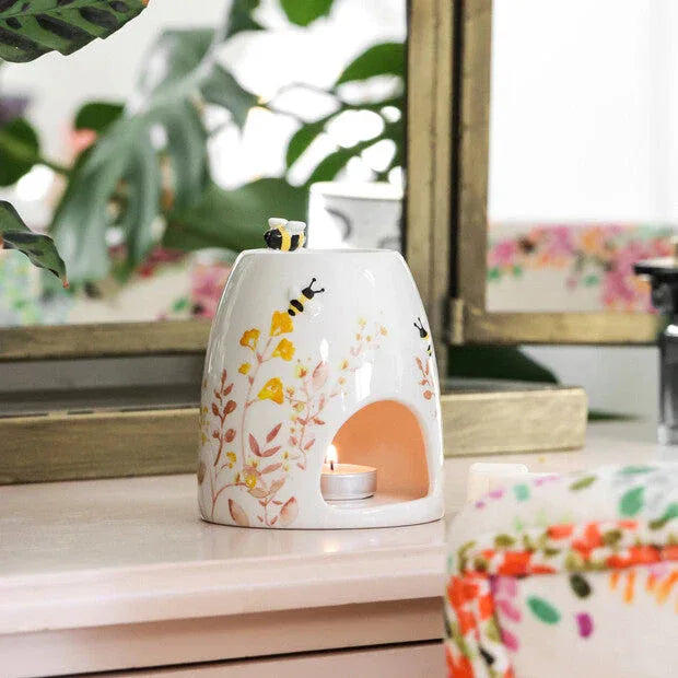 Bees Wax Melt Warmer Ceramic - BIG FRENCHIES