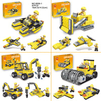 Construction Vehicle Assembly Building Block Toy Car Set