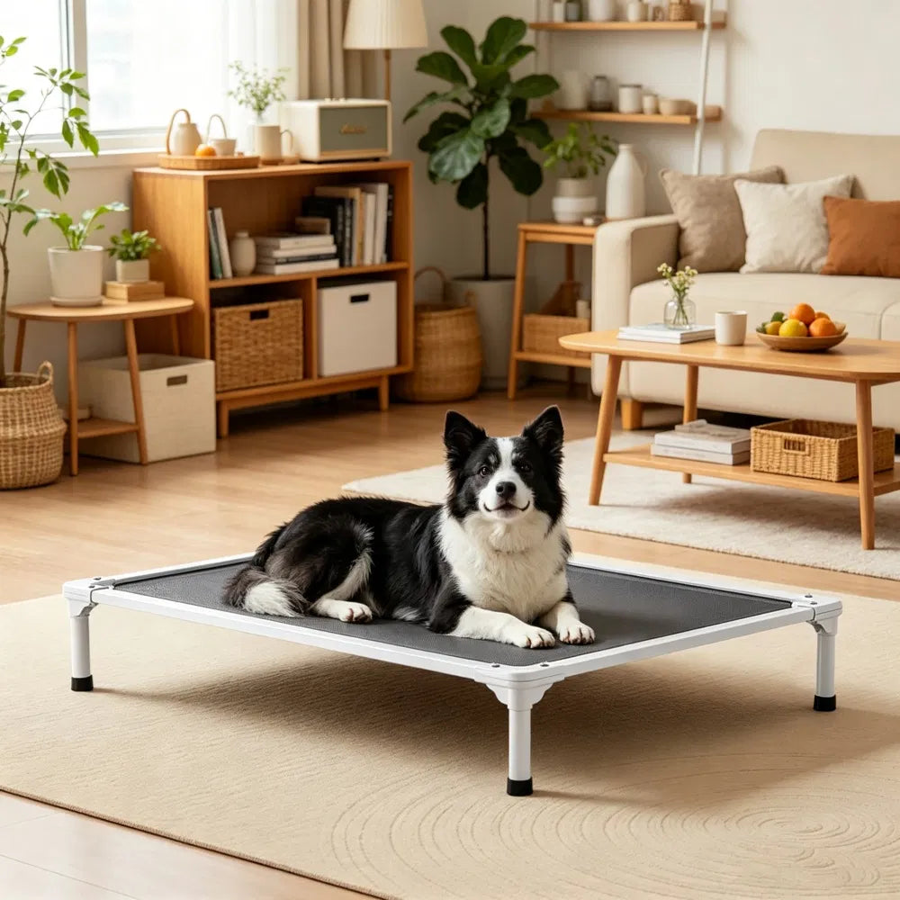 Elevated Dog Bed for Bedroom