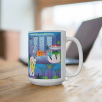 SINGAPORE 11 OZ OR 15OZ CERAMIC MUG - BIG FRENCHIES