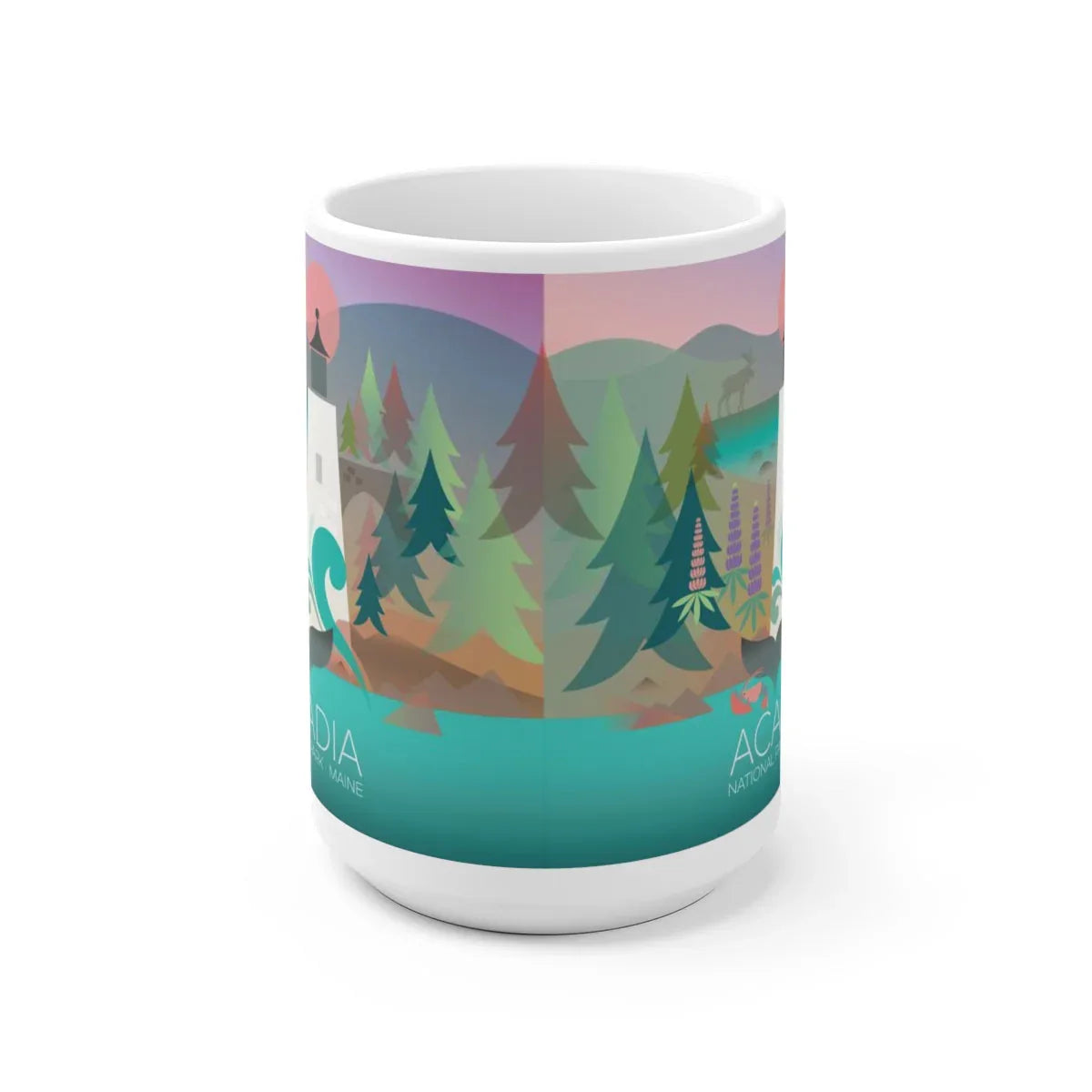 ACADIA NATIONAL PARK OZ CERAMIC MUG - BIG FRENCHIES