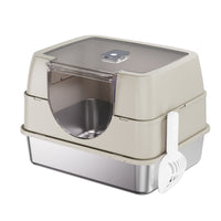 Only Self Pickup---Galaxy Stainless Steel Cat Litter Box