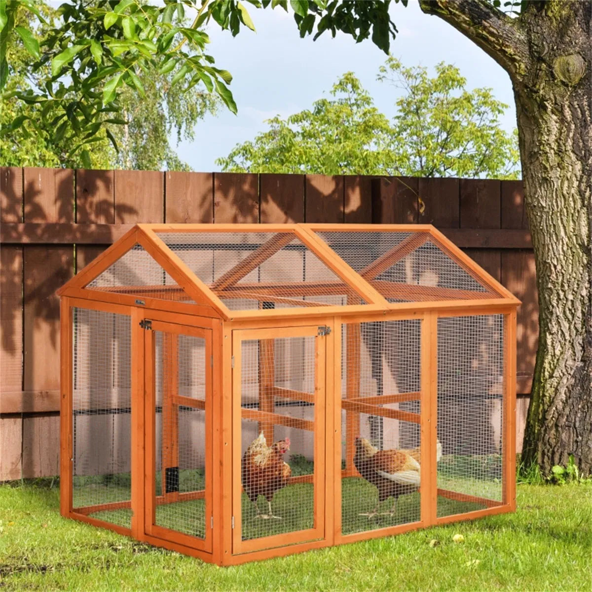 Wooden Chicken Coop