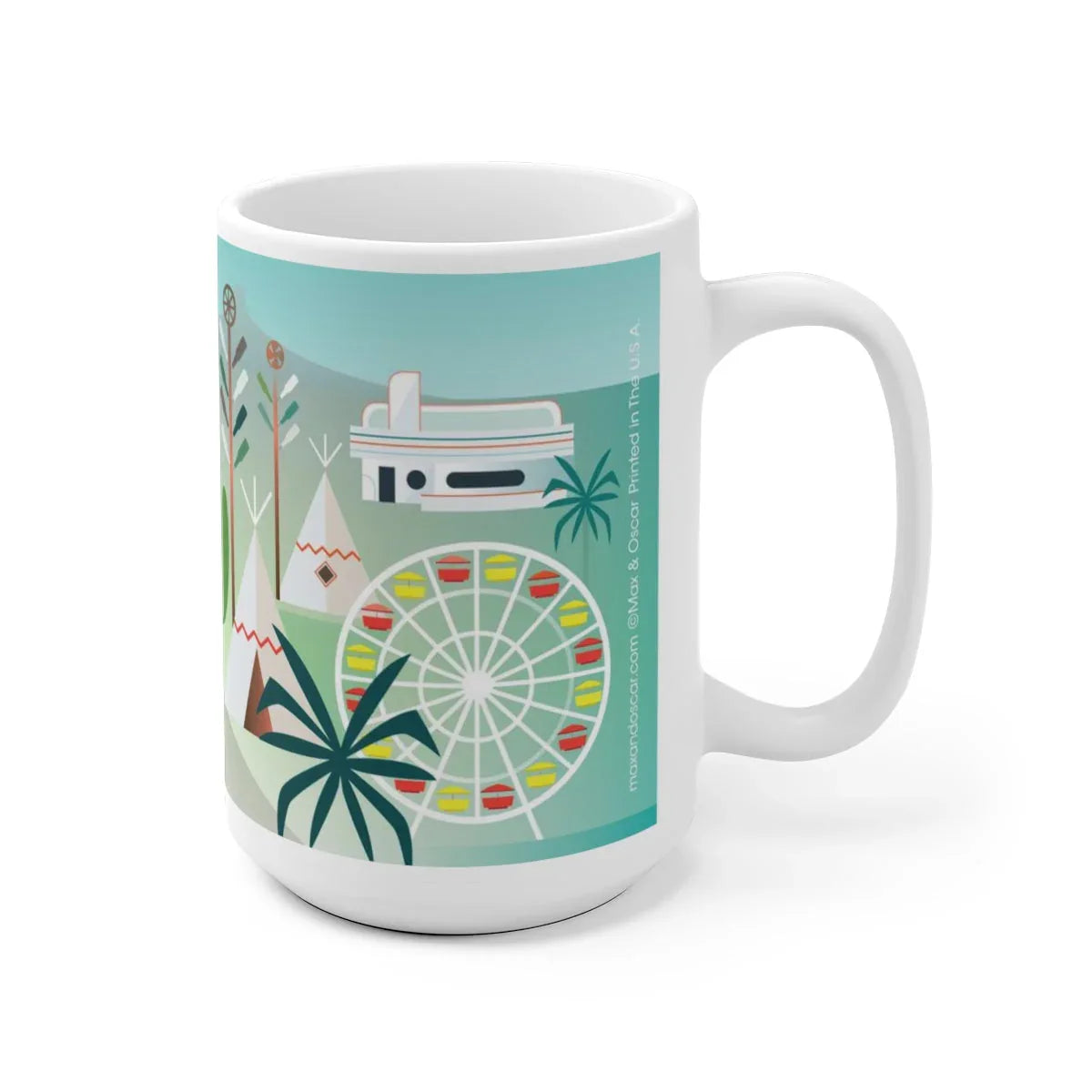ROUTE 66 11 OZ OR 15 OZ CERAMIC MUG - BIG FRENCHIES