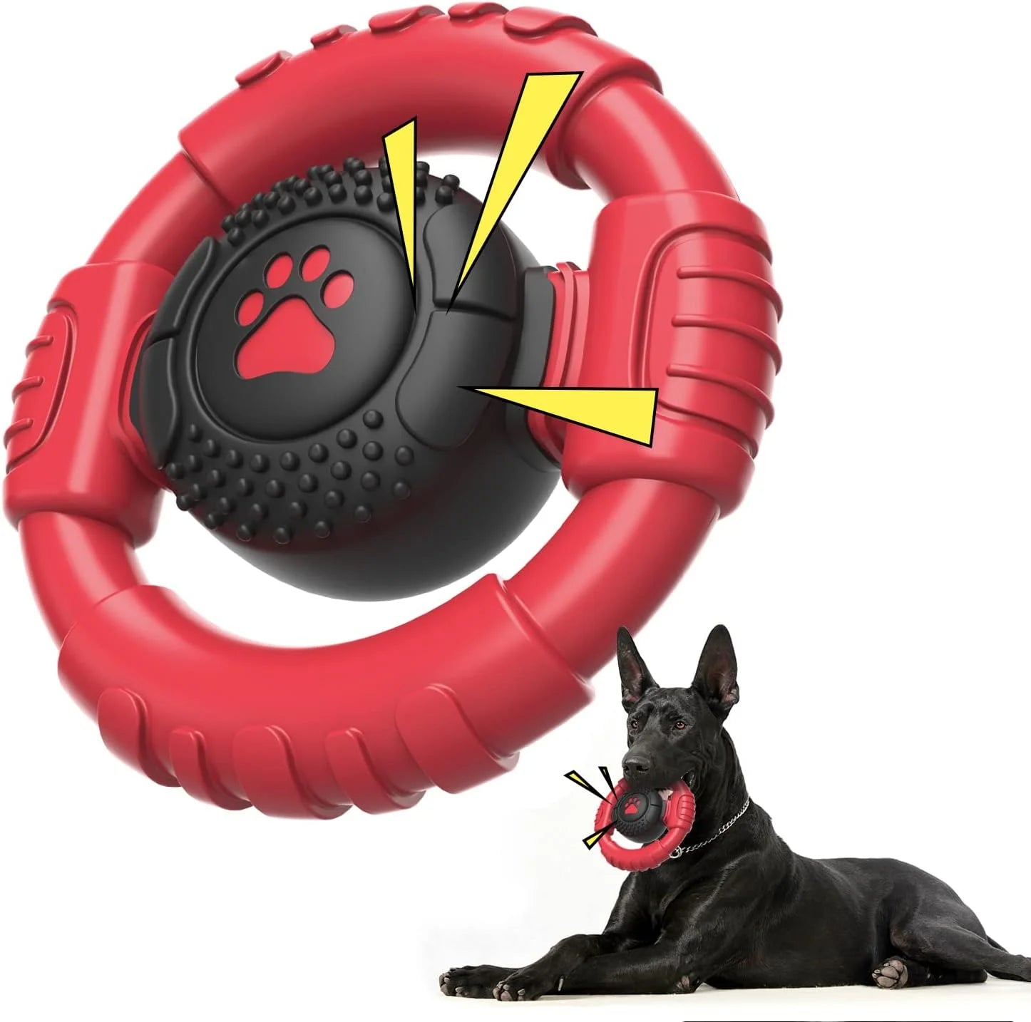 Extreme Tough Dog Chew Toys for Aggressive Chewers - BIG FRENCHIES