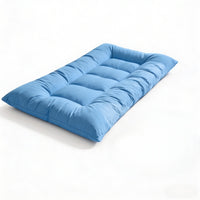 Extra-Large Cooling Dog Sofa Bed, Ultra-Soft Plush Pet Mat With 8 Compartments And Non-Slip Bottom, Thick Polyester Dog 