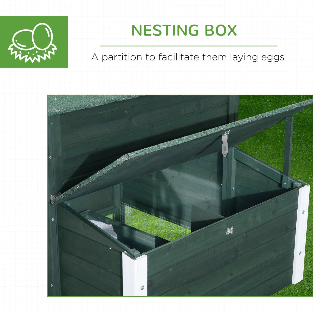 Chicken Coop(Not Supported non-defective remorse returns)