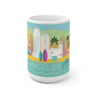 LOS ANGELES 11 OZ OR 15 OZ CERAMIC MUG - BIG FRENCHIES