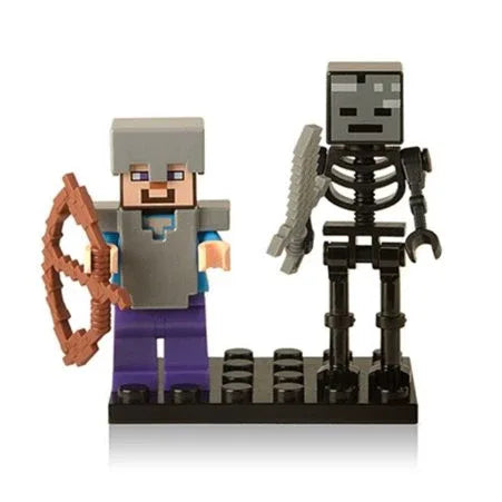 Iron Armored Steve with Skeleton - BIG FRENCHIES