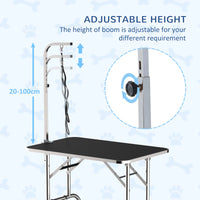 36-inch Dog Grooming Table Stainless Steel QUALITY GUARANTEED with Adjustable Arm and Basket