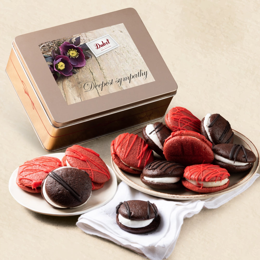 Chocolate and Red Velvet Whoopie Pies Assortment - BIG FRENCHIES