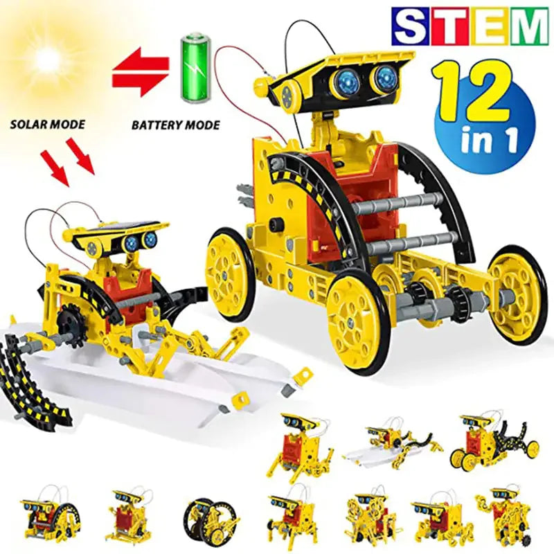 Solar Robot Kit Toys - # BOT&G522510003 - BIG FRENCHIES