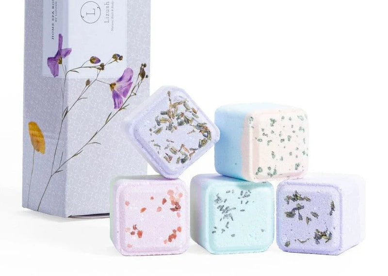 Mixed scents Shower Steamers Gift Set - 5 Big Fizzies, Cheer Up Package - BIG FRENCHIES