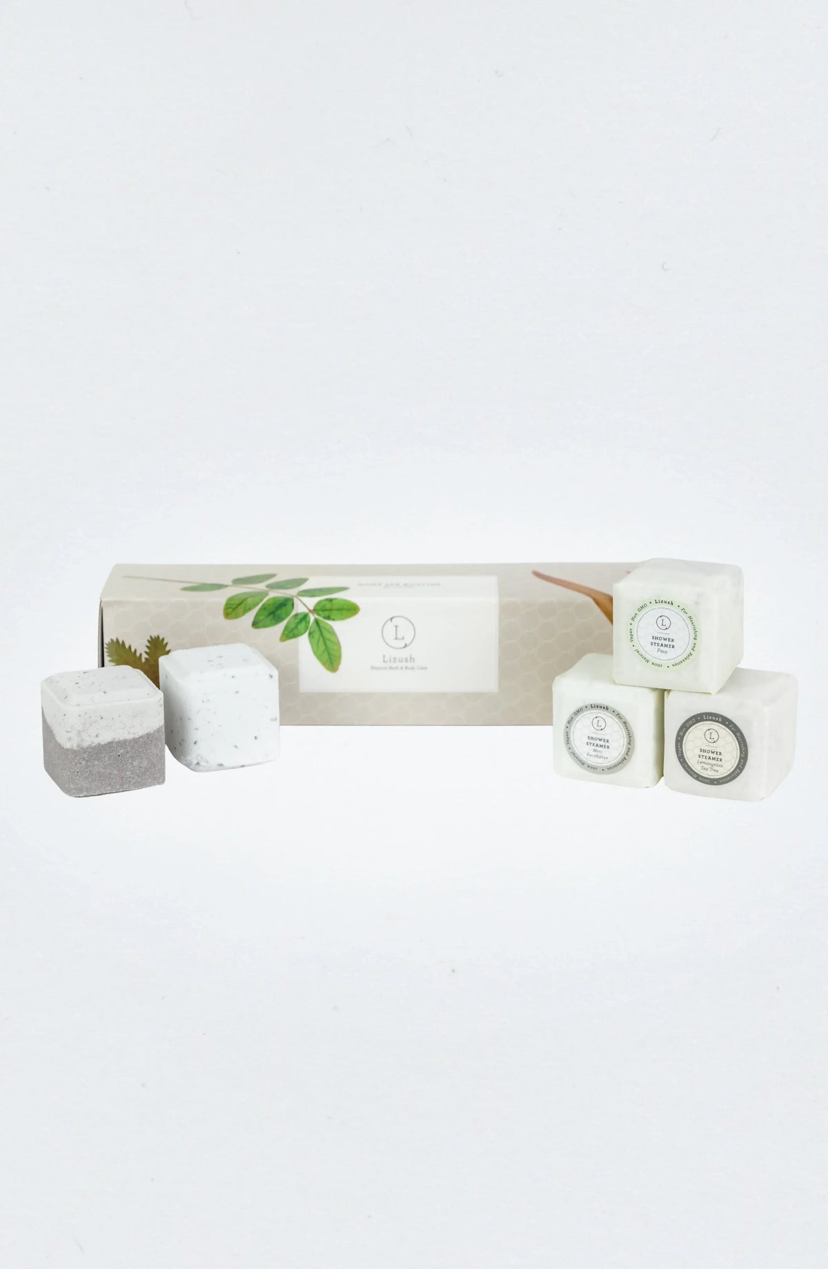 Earthy Shower Steamer, Refreshing Gift Box for Men and Women, Set of 5 Shower Steamers - BIG FRENCHIES