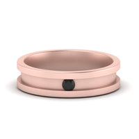 Single Stone Mens Promise Ring