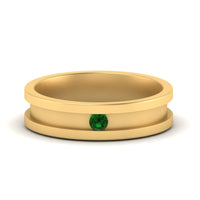 Single Stone Mens Promise Ring