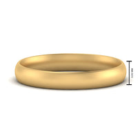 Comfort Fit Mens Wedding Band