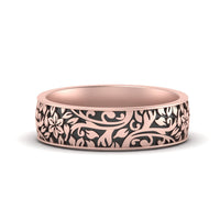 6 mm Mens Nature Inspired Comfort Fit Band