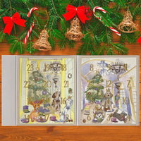 Dog Treats Advent Calendar - 24 Holiday Treats for Dogs - BIG FRENCHIES