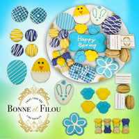 Spring Themed Dog Treats Gift Box - BIG FRENCHIES