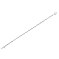 IGI Certified 4.0 Cttw Diamond 14K White Gold Classic 7â€ Tennis Bracelet (H-I Color, I1-I2 Clarity)