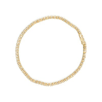 14K Yellow Gold 6.0 Cttw Classic 4 Prong Set Round Brilliant Cut Diamond Tennis Bracelet (K-L Color, VS2-SI1 Clarity) - 7.25"