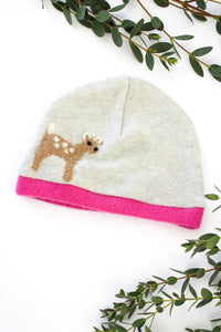 Fawn Cashmere Hat - Baby - BIG FRENCHIES