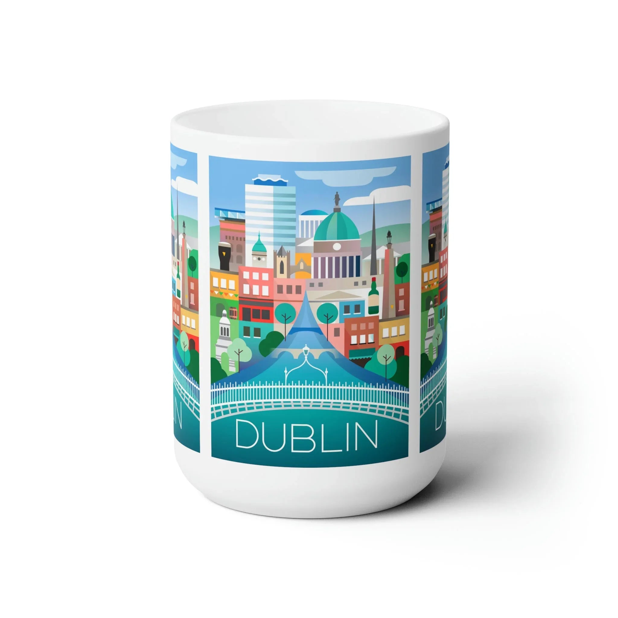 Dublin Ceramic Mug 11oz or 15oz - BIG FRENCHIES