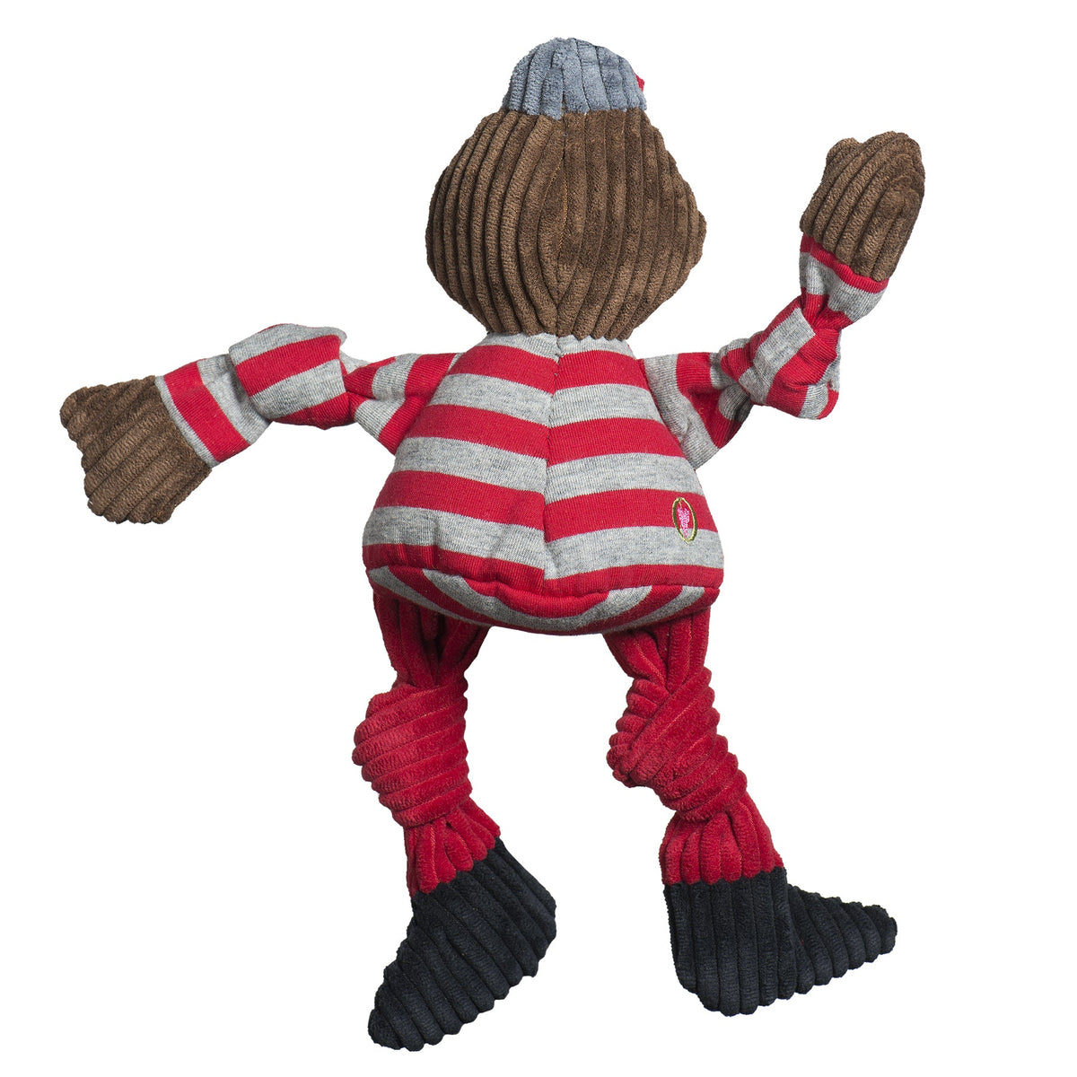 NCAA Ohio State University, Brutus the Buckeye Knottie® Plush Dog Toy - BIG FRENCHIES