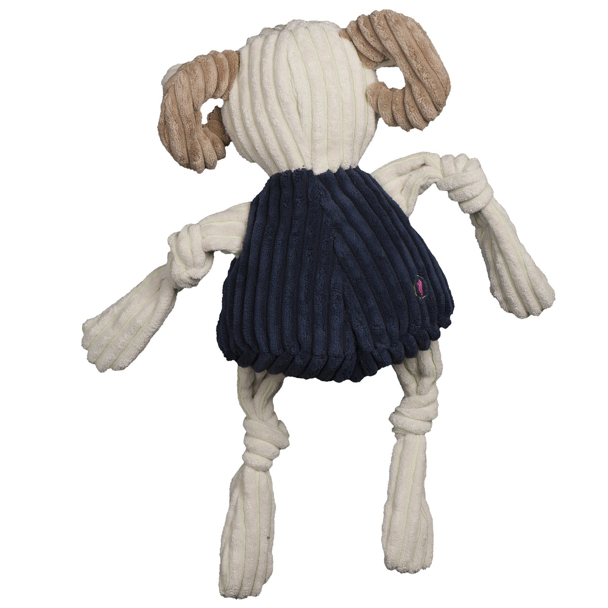 NCAA U.S. Naval Academy, Bill the Goat Knottie® Plush Dog Toy - BIG FRENCHIES