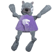 NCAA Kansas State University, Willie the Wildcat Knottie® Plush Dog Toy - BIG FRENCHIES