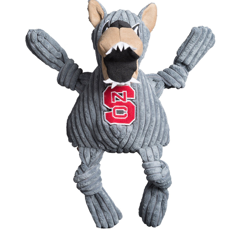 NCAA North Carolina State University, Mr. Wuf Knottie® Plush Dog Toy - BIG FRENCHIES