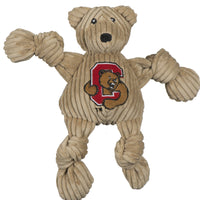 NCAA Cornell University, Big Red Bear Knottie® Plush Dog Toy - BIG FRENCHIES