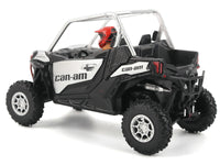 Can-Am Maverick Sport XXC 1000R Silver Metallic and Black with Driver Figure 1/32 Diecast Model by BRP Models