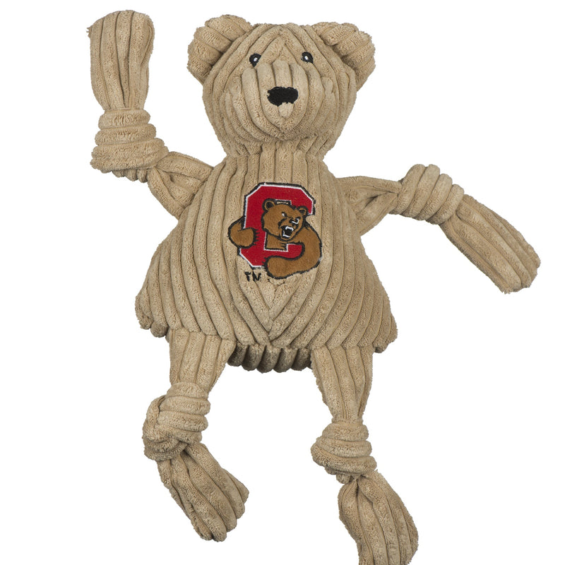 NCAA Cornell University, Big Red Bear Knottie® Plush Dog Toy - BIG FRENCHIES