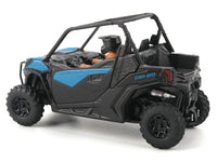 Can-Am Maverick Trail DPS 1000 Blue and Black with Driver Figure 1/32 Diecast Model by BRP Models