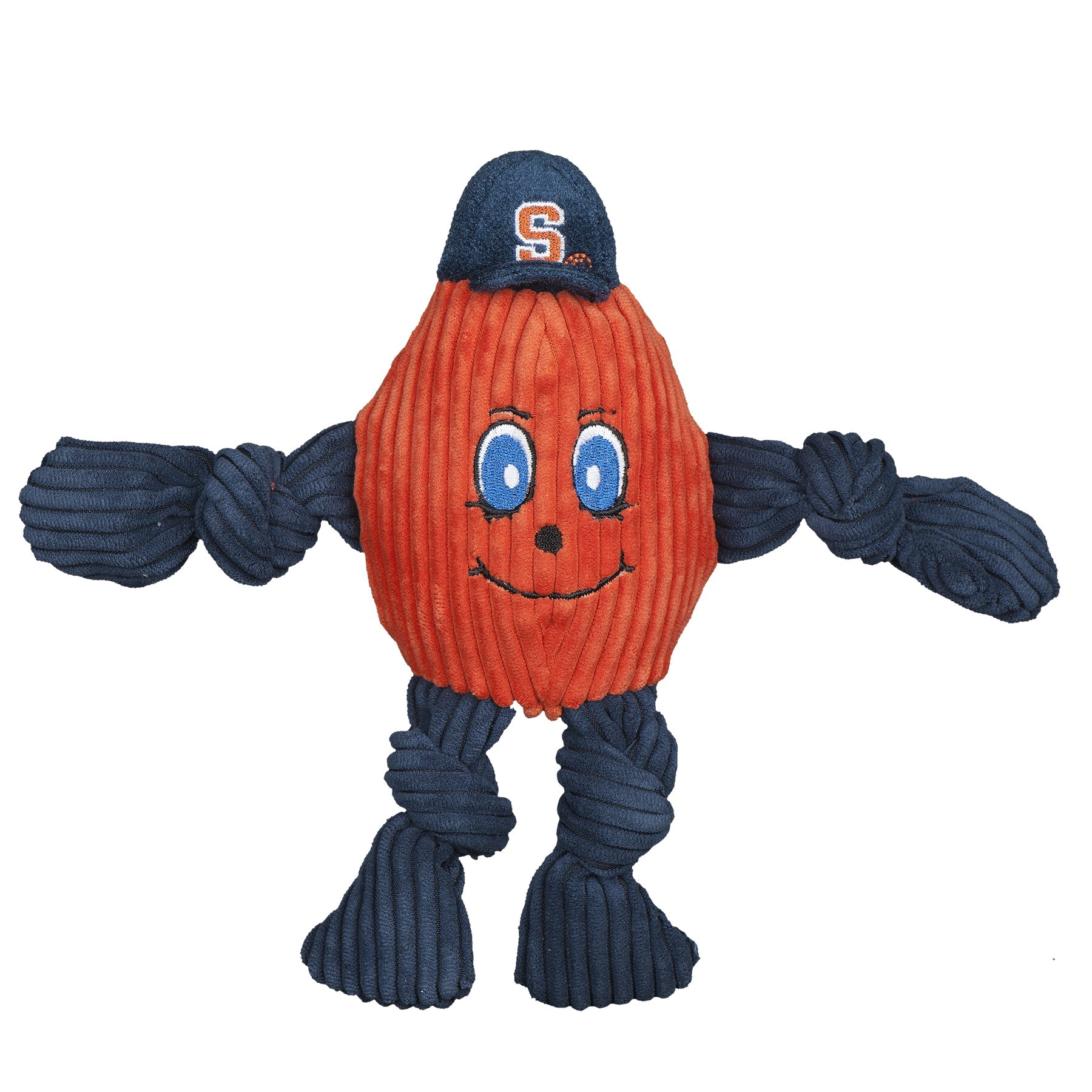 NCAA Syracuse University, Otto the Orange Knottie® Plush Dog Toy - BIG FRENCHIES