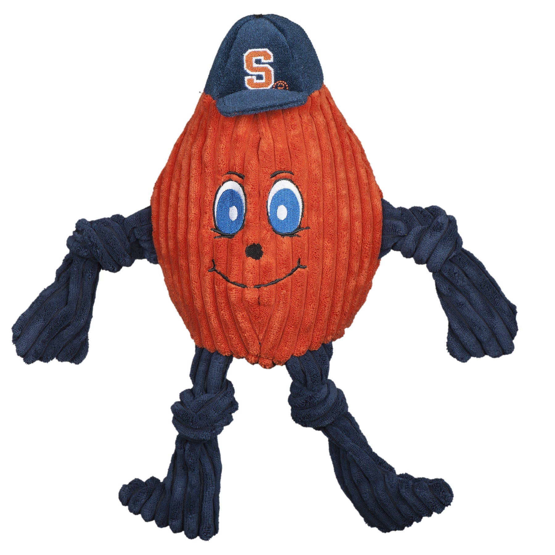 NCAA Syracuse University, Otto the Orange Knottie® Plush Dog Toy - BIG FRENCHIES