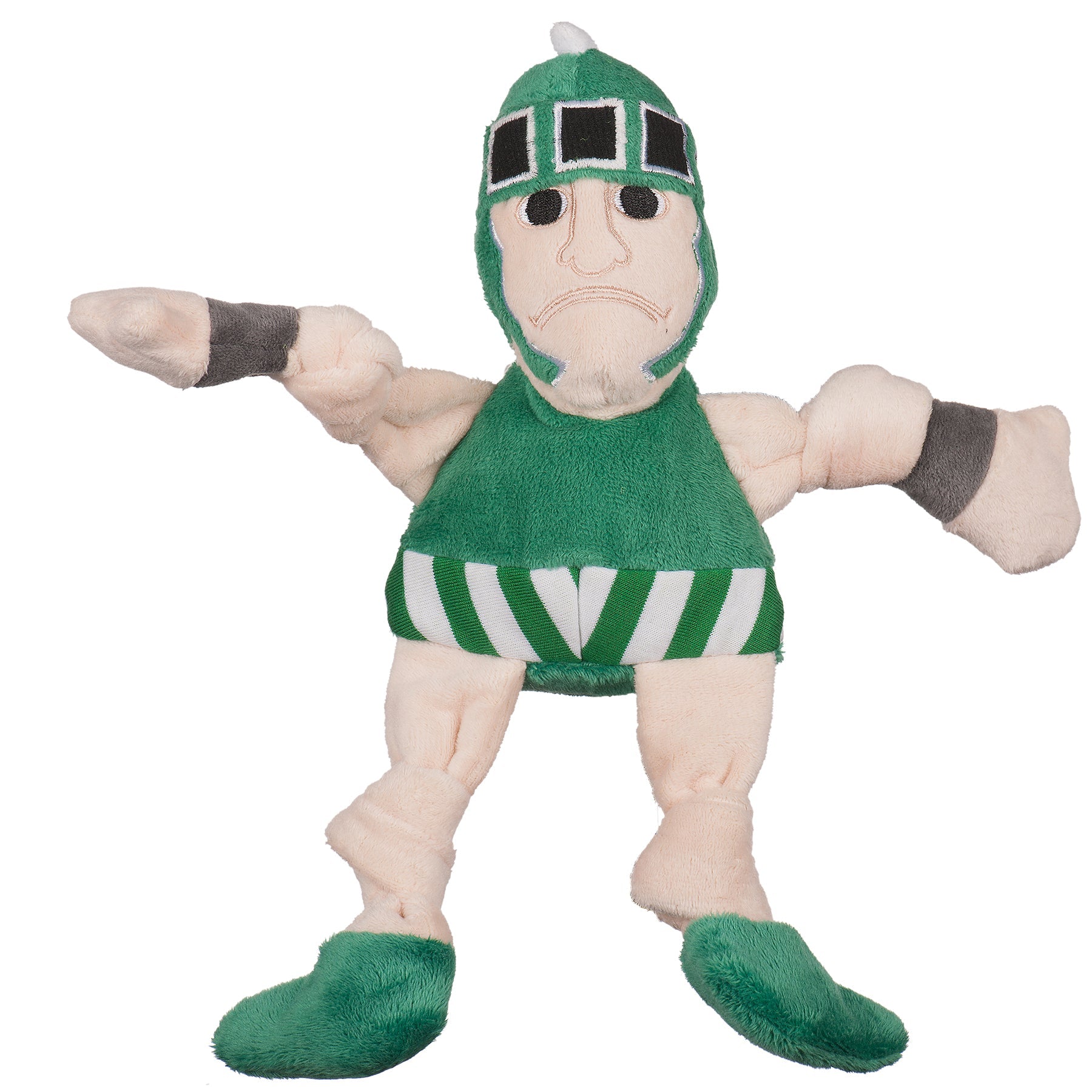 NCAA Michigan State University, Sparty Knottie® Plush Dog Toy - BIG FRENCHIES