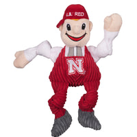 NCAA University of Nebraska, Lil Red Knottie® Plush Dog Toy - BIG FRENCHIES
