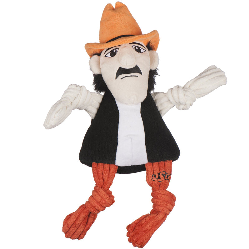 NCAA Oklahoma State University, Mascot Knottie® Plush Dog Toy - BIG FRENCHIES